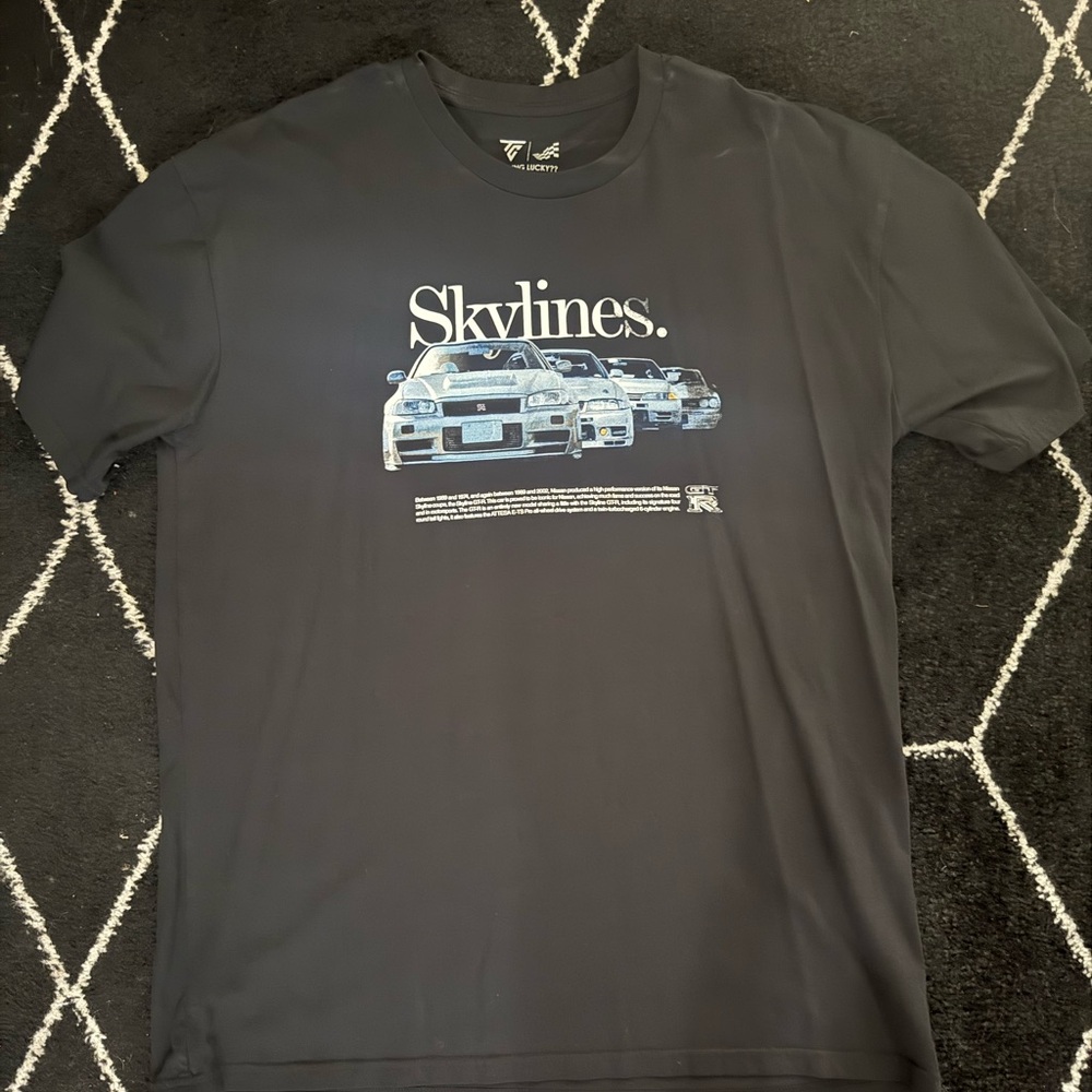 Skyline Tuner Cult Graphic Black T-Shirt